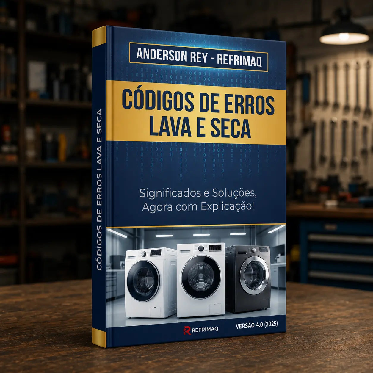 E-book Códigos de Erro de Lava e Seca — Todas as Marcas