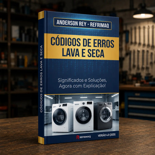 E-book Códigos de Erro de Lava e Seca — Todas as Marcas