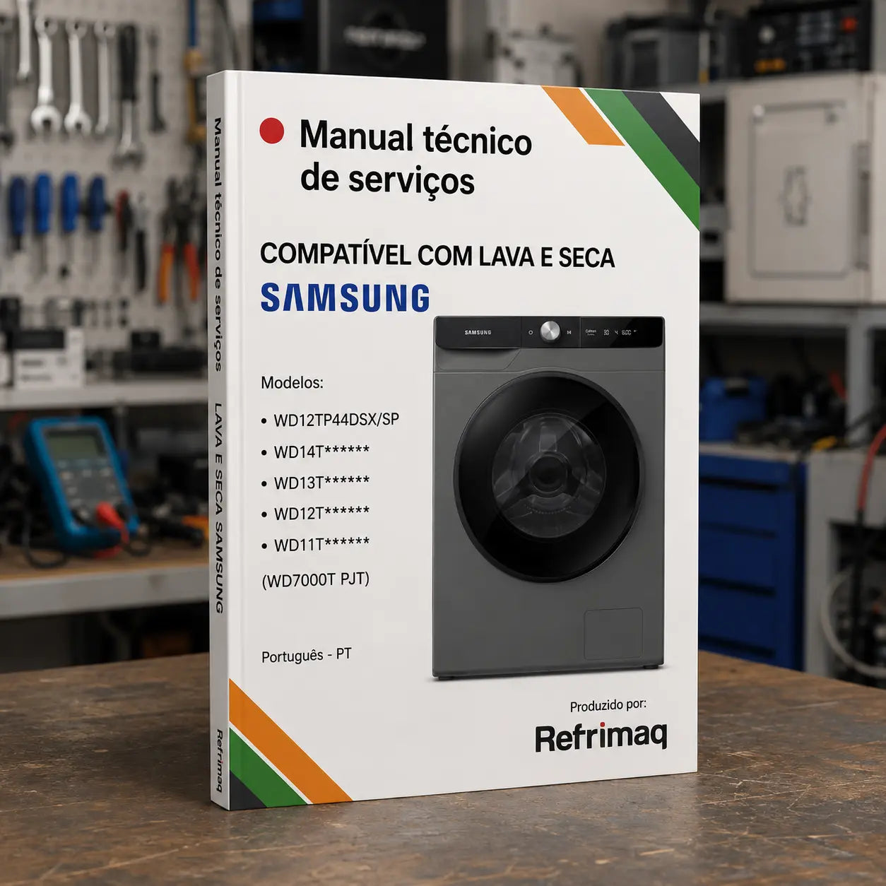 Manual Técnico de Serviços — Samsung WD11T · WD12T · WD13T · WD14T (Lava e Seca)