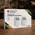 Capa do Manual Técnico de Serviços — Electrolux LT12F · LT12Q — arquivo digital em PDF — modelos LT12F, LT12Q