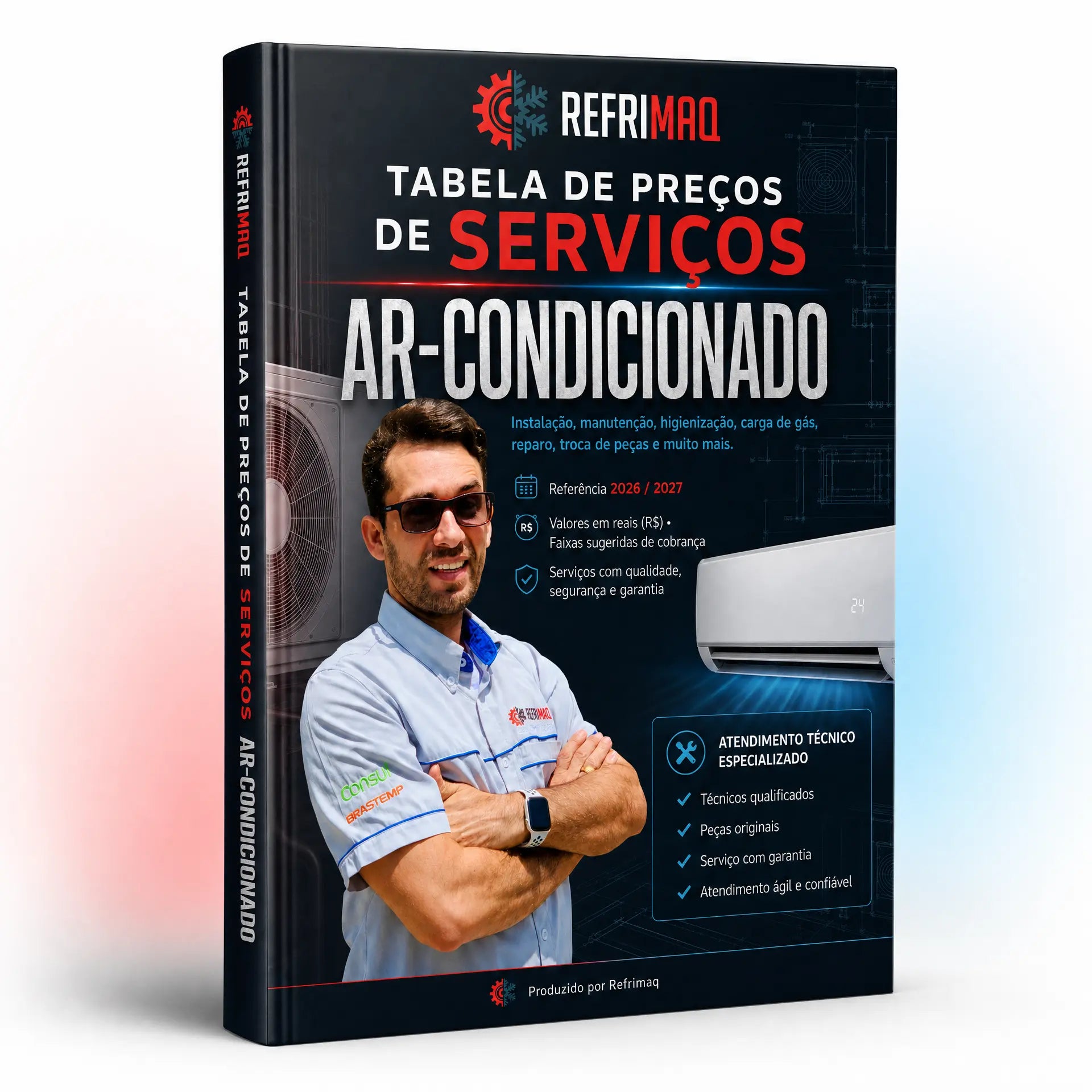 Tabela de Preços — Serviços Ar Condicionado 2026/2027